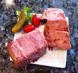 This is the Pate that was wrapped in Proscuito